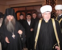 Председатель СМР Р.Гайнутдин и епископ Саратовский и Вольский Лонгин