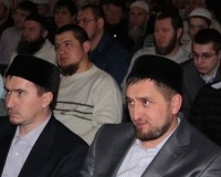 Главные организаторы конкурса Ислам-хаджи Дашкин и Рашид-хаджи Куряев