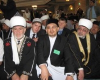 Слева направо: муфтии Астраханской, Саратовской и Нижегородской областей.