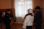 Лилия Ярулина берет интервью у чтеца из Мордовии
